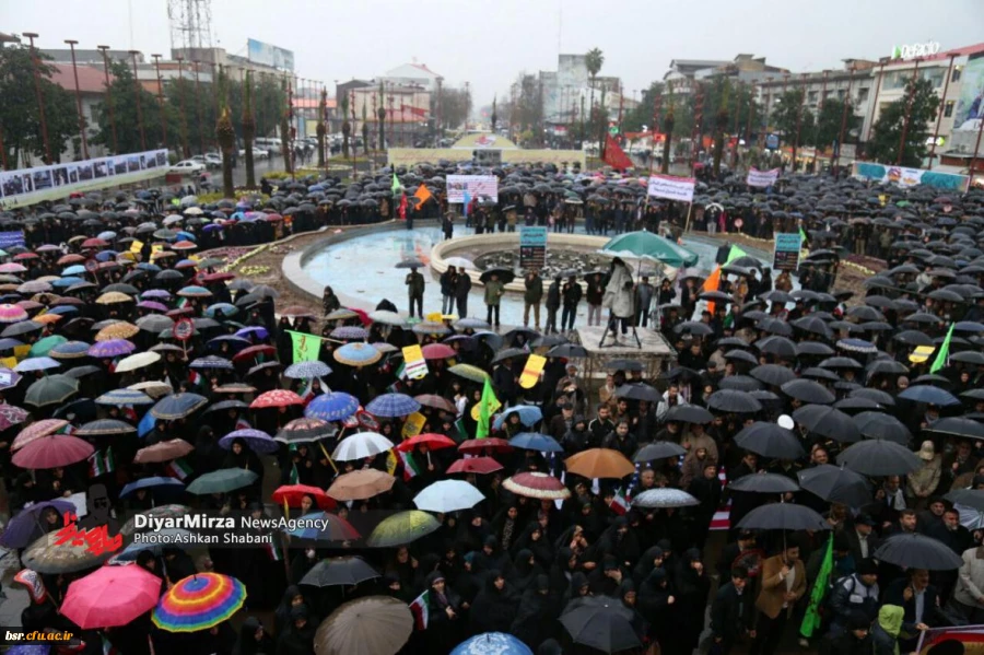 تجدید بیعت گیلانیان با ولایت در سالروز حماسه 8 دی