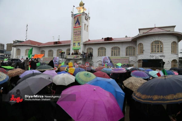 تجدید بیعت گیلانیان با ولایت در سالروز حماسه 8 دی