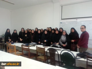 بازدید انجمن جغرافیا از آزمایشگاه جغرافیای دانشگاه آزاد رشت