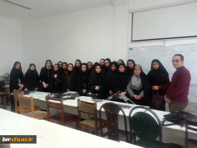 بازدید انجمن جغرافیا از آزمایشگاه جغرافیای دانشگاه آزاد رشت