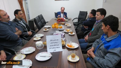 دیدار ریاست امور پردیس های دانشگاه فرهنگیان استان گیلان با عوامل اجرایی ستاد اسکان نوروز 1396