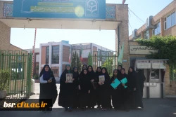 اعزام دانشجویان پردیس شهید بنت الهدی صدر گیلان به قزوین