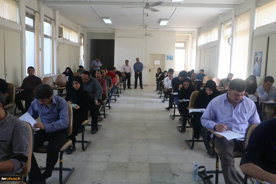 برگزاری آزمونهای پایان ترم