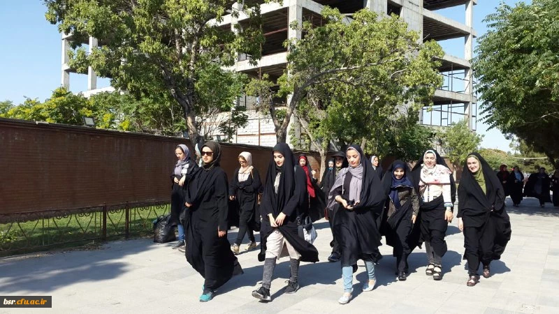 اردوی تابستانی دانشجویان پردیس بنت الهدی صدر گیلان به تبریز