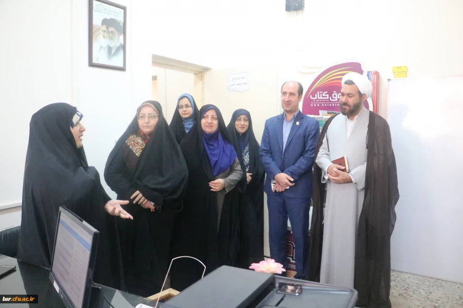 بازدید معاونت فرهنگی دانشگاه فرهنگیان از پردیس بنت الهدی صدر گیلان 3