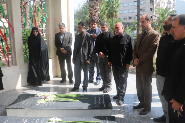 برگزاری آئین بزرگداشت هفته دفاع مقدس در پردیس شهید بنت الهدی صدر گیلان 2