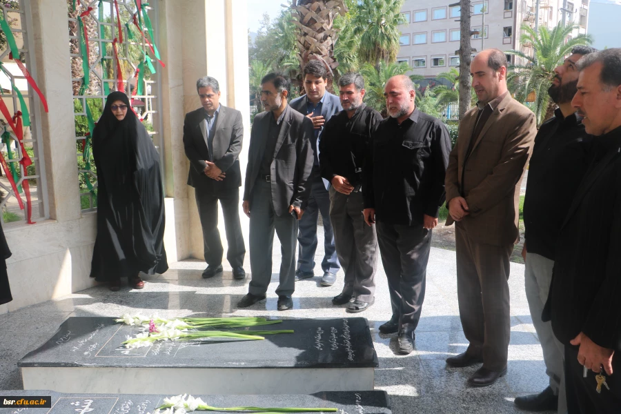 برگزاری آئین بزرگداشت هفته دفاع مقدس در پردیس شهید بنت الهدی صدر گیلان 2