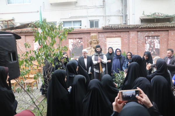 بازدید از منزل میرزا کوچک  جنگلی در سالروز شهادت ایشان 2