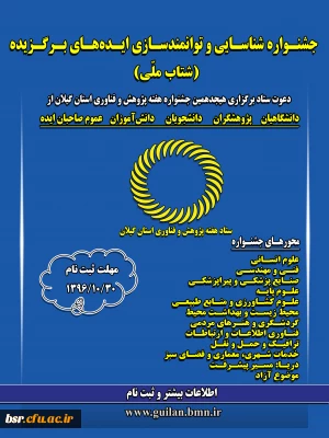 جشنواره شناسایی و توانمندسازی ایده های برگزیده (شتاب ملی)
