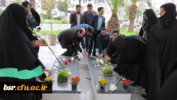 گلباران مزار شهدا 2