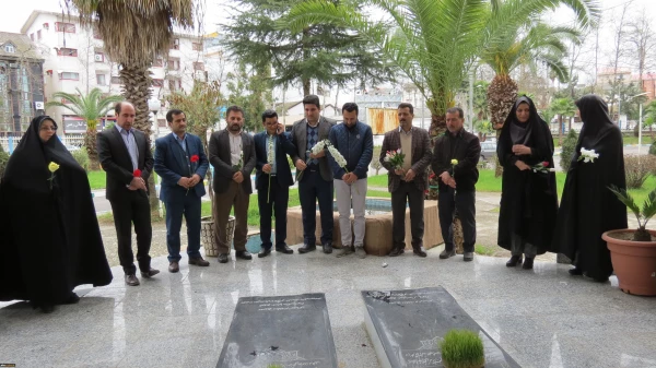 گلباران مزار شهدا 3