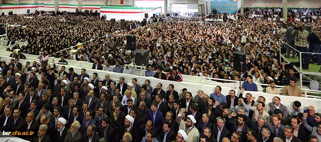 با حضور و سخنرانی رهبر انقلاب در دانشگاه فرهنگیان:
نوزده اردیبهشت یکهزار و سیصد و نود و هفت برای همیشه در حافظه تاریخی این دانشگاه ثبت شد
 2