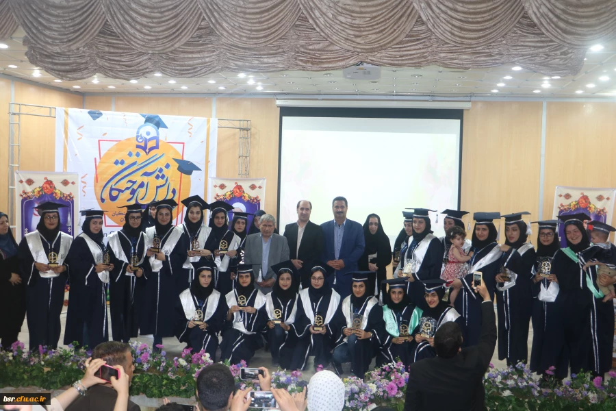 برگزاری سومین جشن دانش آموختگی پردیس شهید بنت الهدی صدر گیلان 4