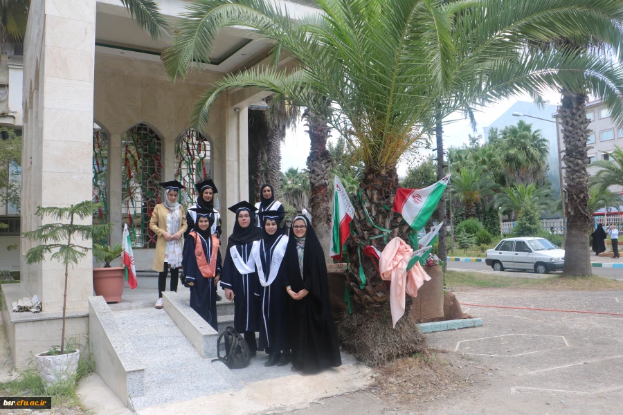 برگزاری سومین جشن دانش آموختگی پردیس شهید بنت الهدی صدر گیلان 6