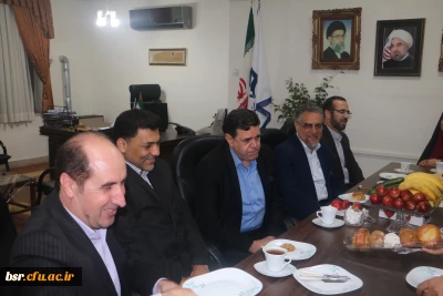 بازدید دکتر خنیفر ریاست محترم دانشگاه فرهنگیان و هیات رئیسه از پردیس شهید بنت الهدی صدر رشت