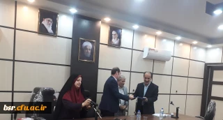 مراسم معارفه کارشناس مسئول حراست استان برگزارشد