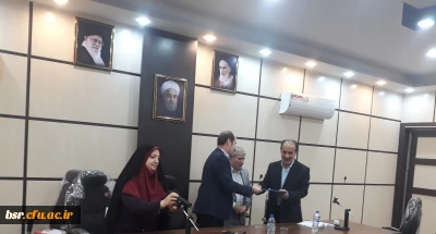 مراسم معارفه کارشناس مسئول حراست استان برگزارشد