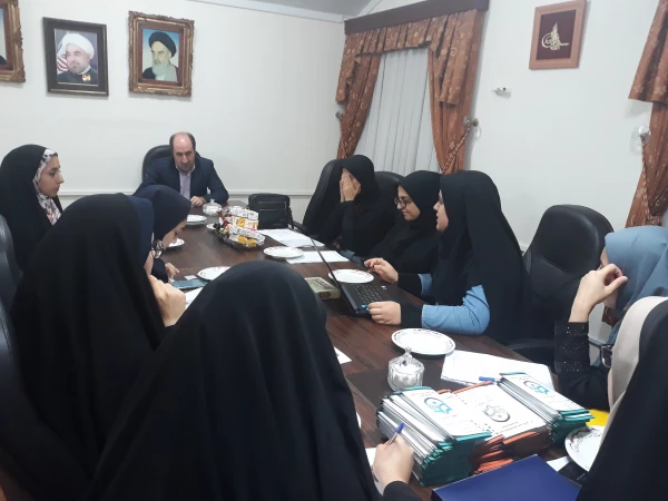 جلسه شورای هماهنگی کانونها و انجمنهای پردیس شهید بنت الهدی صدر رشت 2