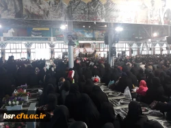 حضور دانشجومعلمان پردیس شهید بنت الهدی صدر گیلان در مراسم سالگرد شهید بابک نوری 2