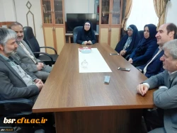 بازدید دکتر سمیعی مدیر کل آموزش دانشگاه فرهنگیان از پردیس شهید بنت الهدی صدر گیلان 2