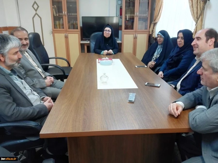 بازدید دکتر سمیعی مدیر کل آموزش دانشگاه فرهنگیان از پردیس شهید بنت الهدی صدر گیلان 2