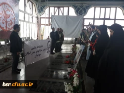 تجدید میثاق و گلباران مزار شهدا 2