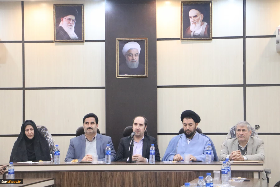 معارفه سرپرست پردیس شهید بنت الهدی صدر گیلان  2