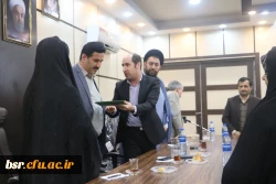 معارفه سرپرست پردیس شهید بنت الهدی صدر گیلان  3