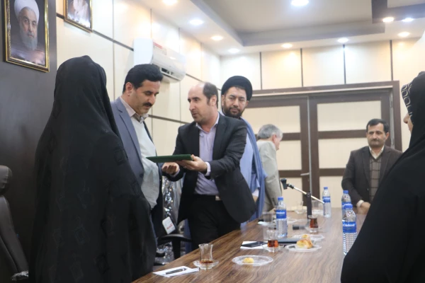 معارفه سرپرست پردیس شهید بنت الهدی صدر گیلان  3