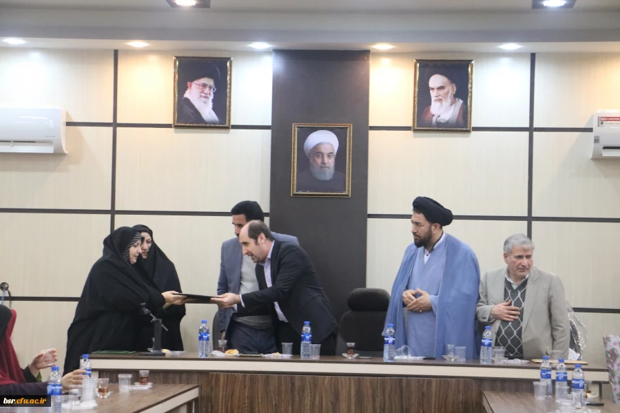 معارفه سرپرست پردیس شهید بنت الهدی صدر گیلان  4