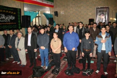 یادواره دو شهید گمنام دانشگاه فرهنگان استان گیلان و دویست شهید والا مقام منطقه یک رشت برگزار شد