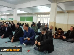 ویژه برنامه استانی ایام فاطمیه(س)در حسینه شهدای پردیس بنت الهدی صدر گیلان برگزار شد 2