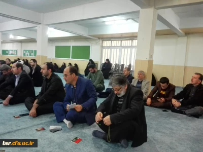 ویژه برنامه استانی ایام فاطمیه(س)در حسینه شهدای گمنام پردیس بنت الهدی صدر گیلان برگزار شد