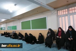 ویژه برنامه استانی ایام فاطمیه(س)در حسینه شهدای پردیس بنت الهدی صدر گیلان برگزار شد 3