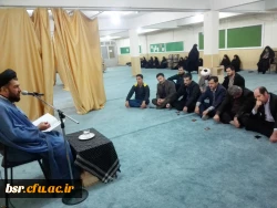 ویژه برنامه استانی ایام فاطمیه(س)در حسینه شهدای پردیس بنت الهدی صدر گیلان برگزار شد 5