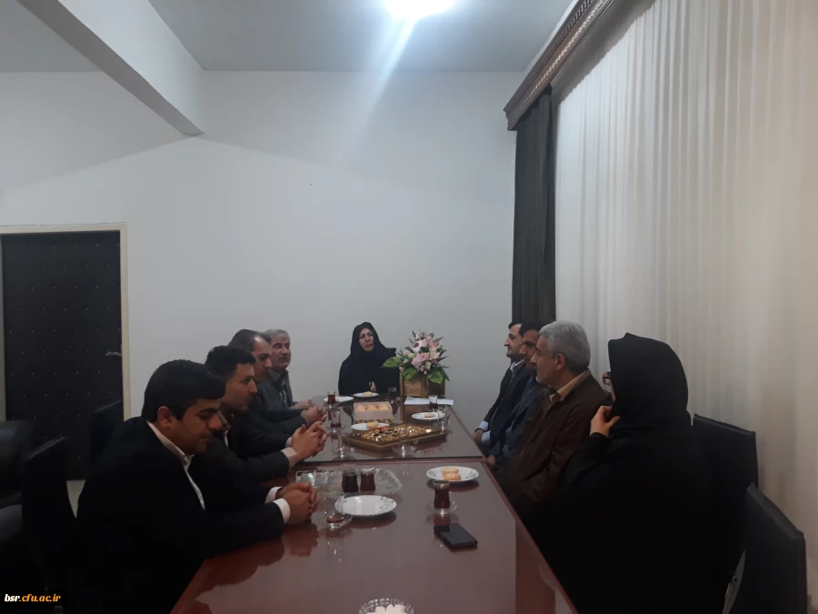 نشست مدیریت و کارکنان پردیس امام علی (ع) با ریاست پردیس شهید بنت الهدی صدر رشت 2