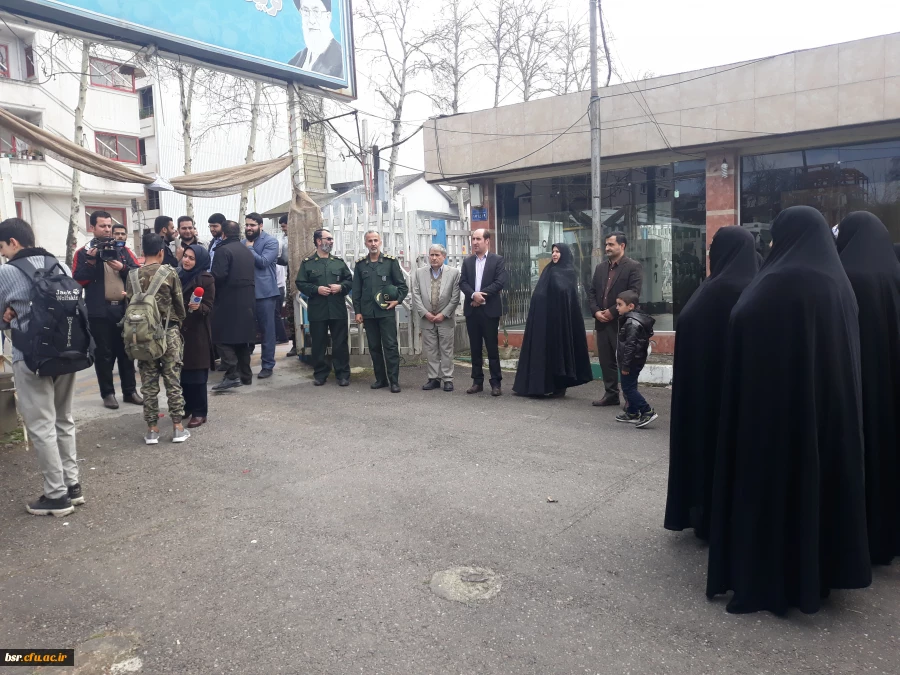 اعزام کاروان راهیان نور سپاه ناحیه رشت  با بدرقه مسئولین دانشگاه فرهنگیان گیلان  3