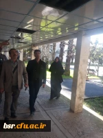 بازدید مسئولین نوسازی استان از پردیس شهید بنت الهدی صدر رشت 4