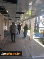 آغاز فرایند بازسازی و تعمیرات پردیس شهید بنت الهدی صدر رشت 2