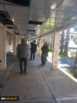 آغاز فرایند بازسازی و تعمیرات پردیس شهید بنت الهدی صدر رشت