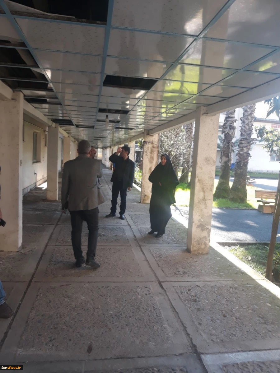 آغاز فرایند بازسازی و تعمیرات پردیس شهید بنت الهدی صدر رشت 2