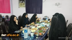 حضور صمیمانه سرکار خانم دکتر ثاقبی سعیدی در ضیافت میهمانی ماه مبارک رمضان 4