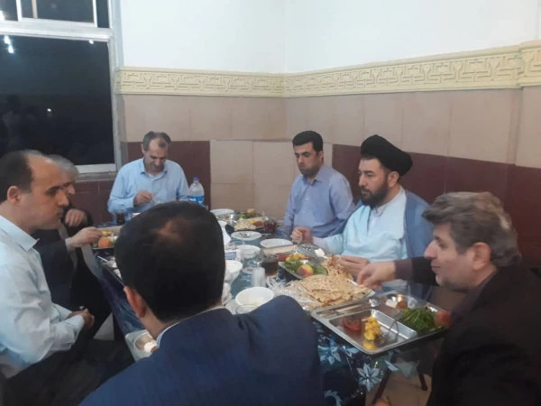 حضور صمیمانه سرکار خانم دکتر ثاقبی سعیدی در ضیافت میهمانی ماه مبارک رمضان 11