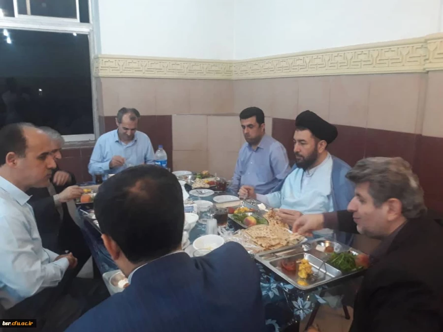 حضور صمیمانه سرکار خانم دکتر ثاقبی سعیدی در ضیافت میهمانی ماه مبارک رمضان 11