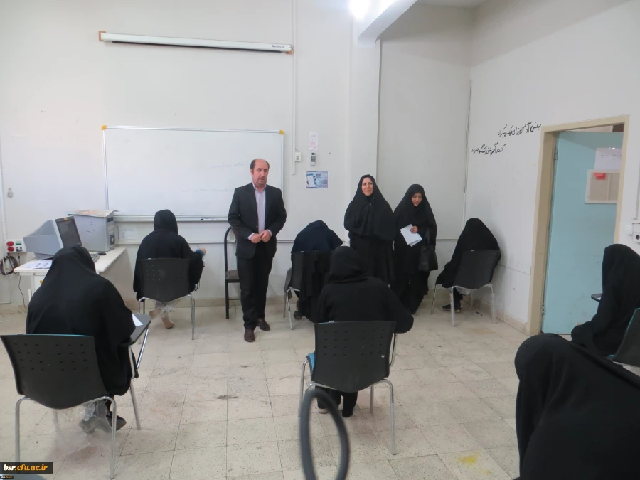 بازدید دکتر احد زاده سرپرست مدیریت استانی از حوزه های امتحانی
 2