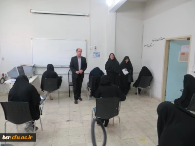 بازدید ریاست امور پردیسهای استان با همراهی ریاست پردیس از روندبرگزاری  امتحانات پردیس
