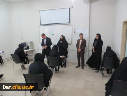 بازدید ریاست امور پردیسهای استان با همراهی ریاست پردیس از روند امتحانات پردیس 3