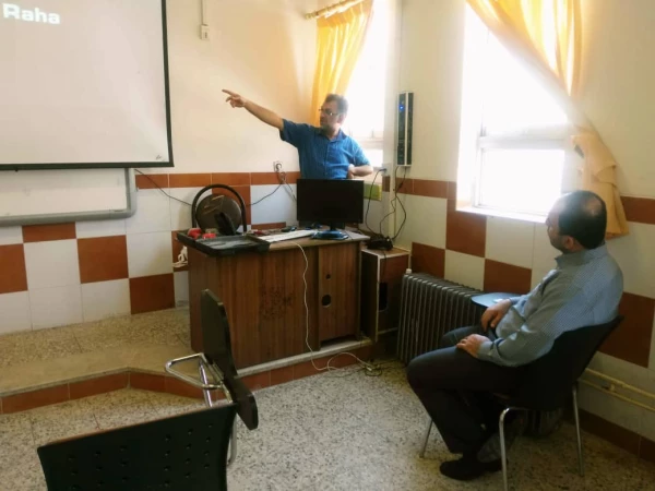 نصب آزمایشی دستگاه کابل رها در پردیس های بنت الهدی صدر و امام علی(ع) گیلان 2