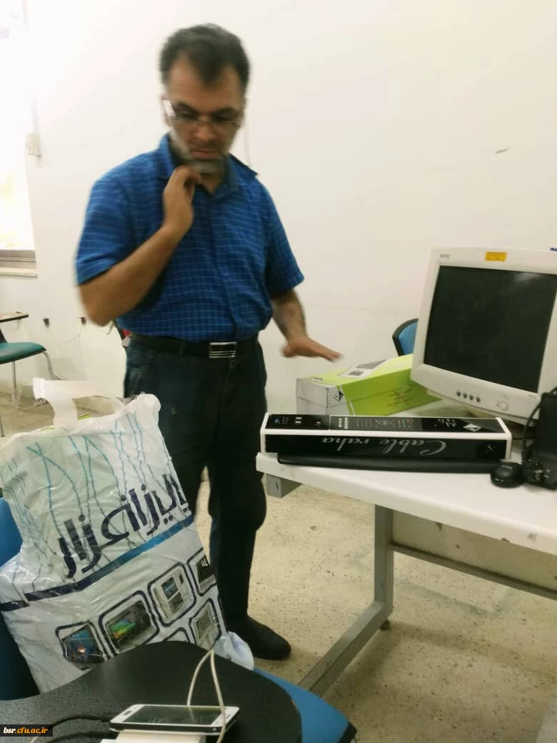 نصب آزمایشی دستگاه کابل رها در پردیس های بنت الهدی صدر و امام علی(ع) گیلان 8