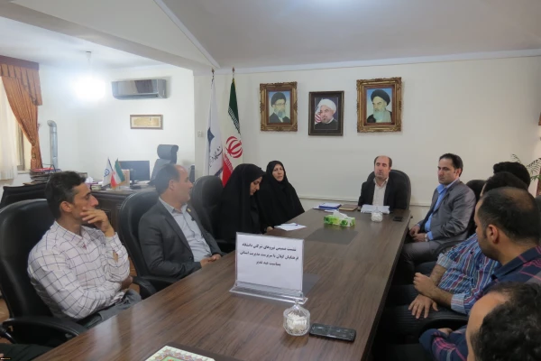 نشست صمیمی مدیریت استانی با نیروهای شرکتی دانشگاه فرهنگیان 2